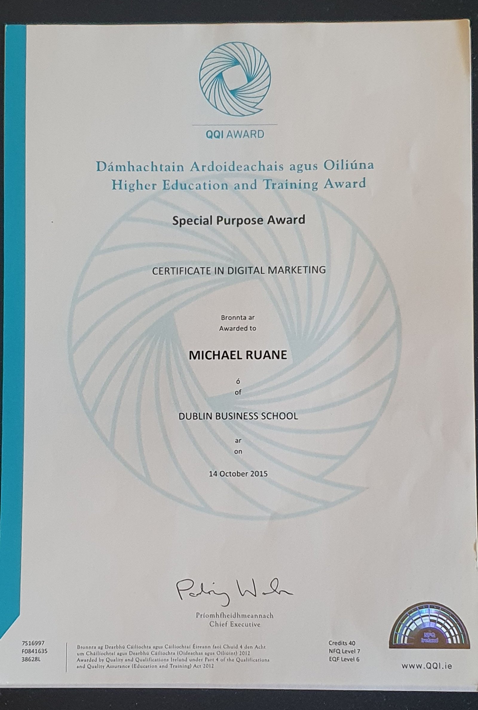 Digital Marketing Certificate